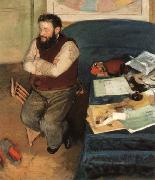 Edgar Degas Diego Martelli Spain oil painting artist